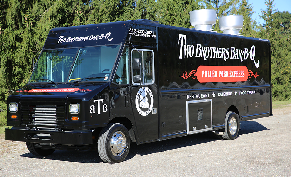 Two Brother's Bar-B-Q Food Truck - Pulled Pork Express